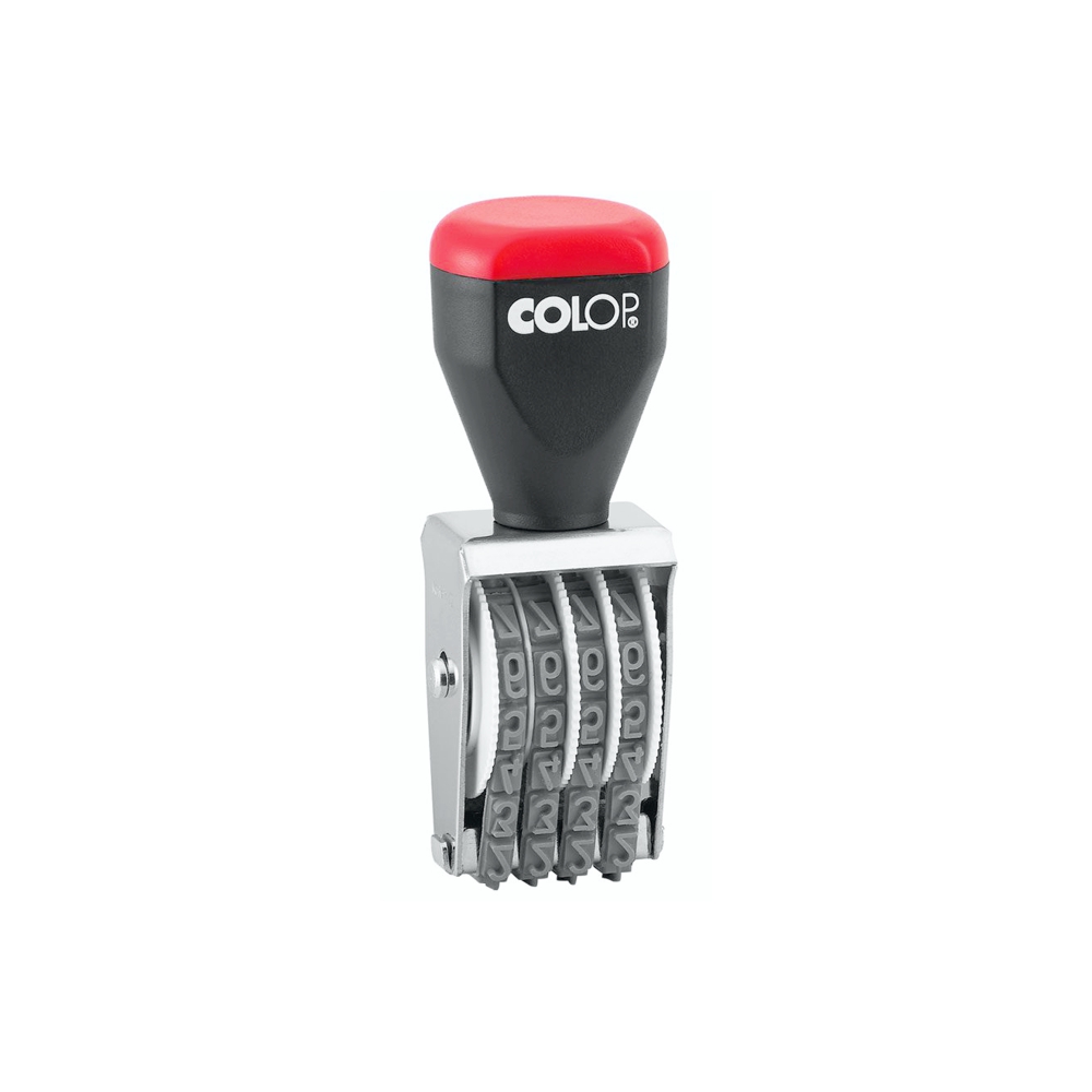 Colop 05004 4 разряда, 5 мм.