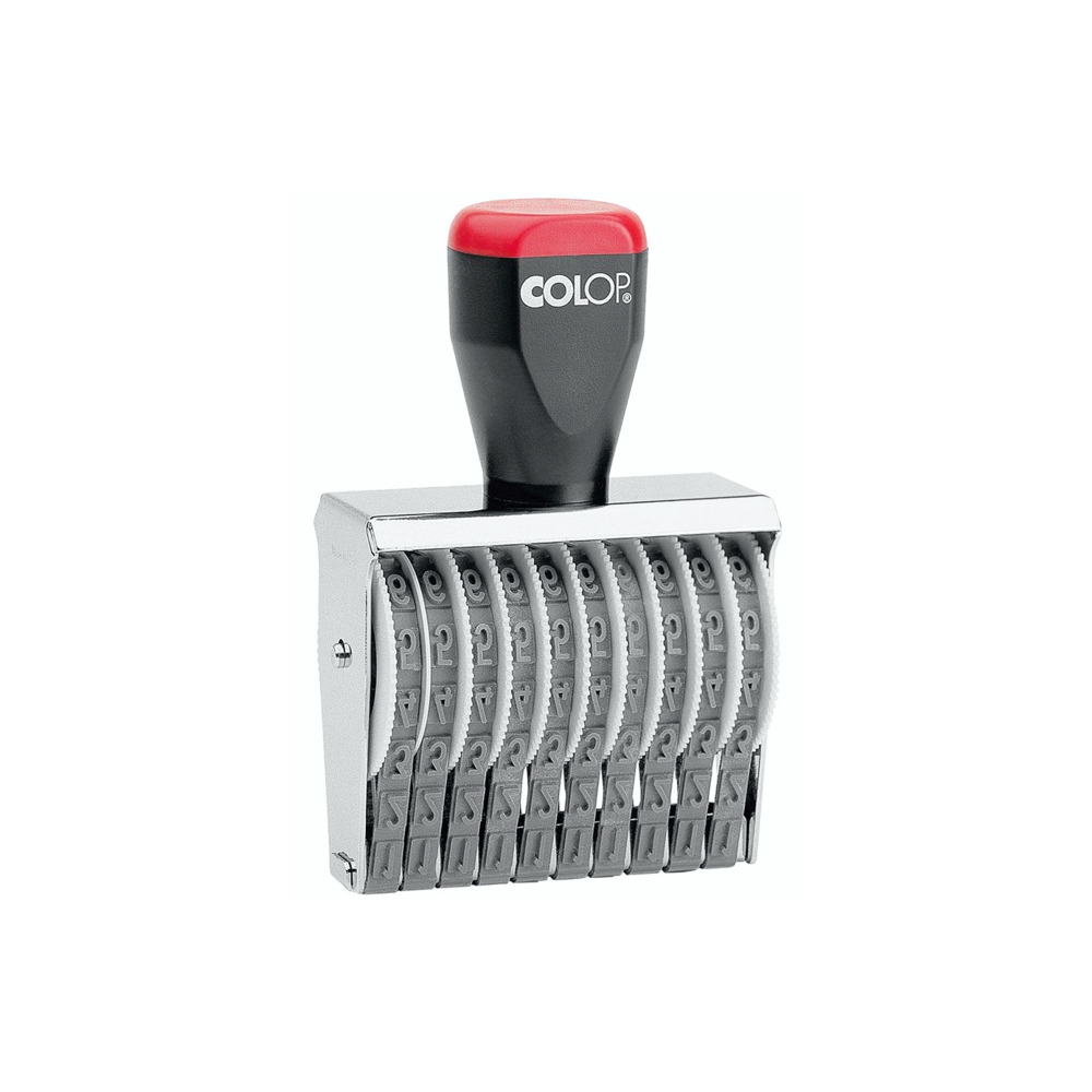 Colop 07010 10 разрядов, 7 мм.