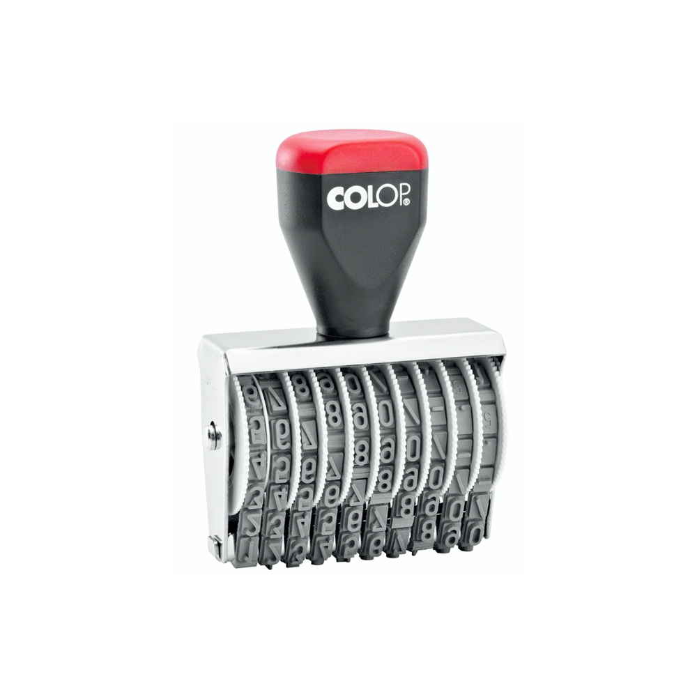 Colop 05010 10 разрядов, 5 мм.