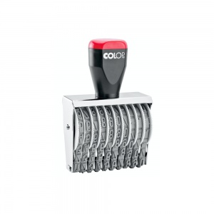 Colop 09010 10 разрядов, 9 мм.
